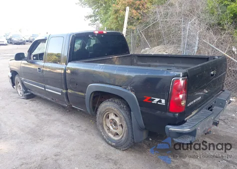 2006 Chevrolet Silverado 1500 Lt3 из США, поврежденный, VIN 2GCEK19B961133525